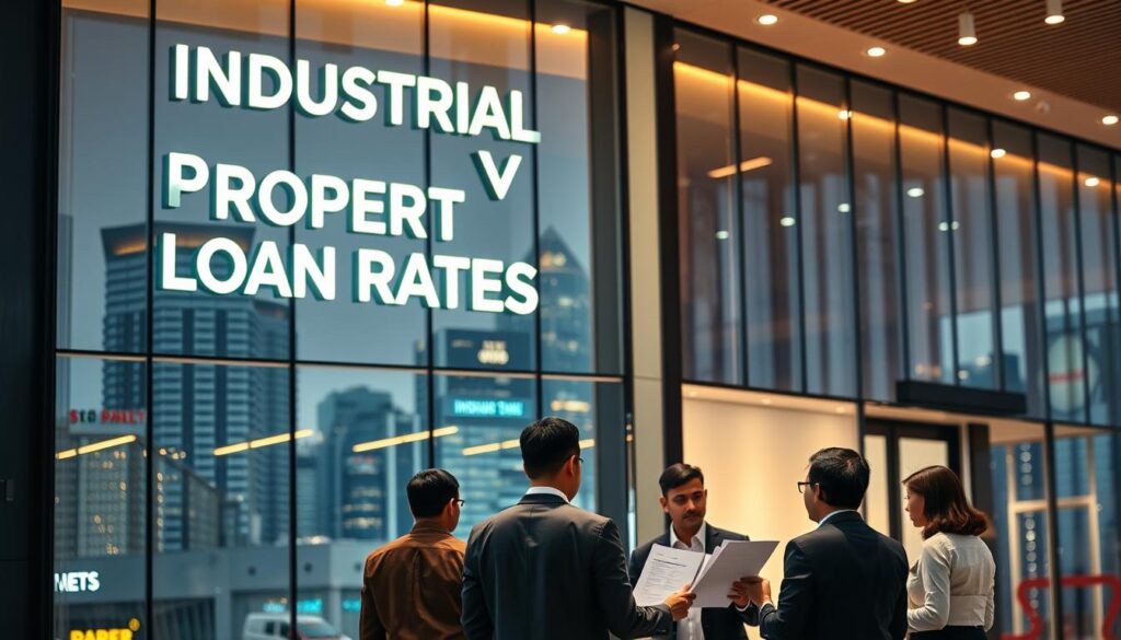 industrial property loan rates