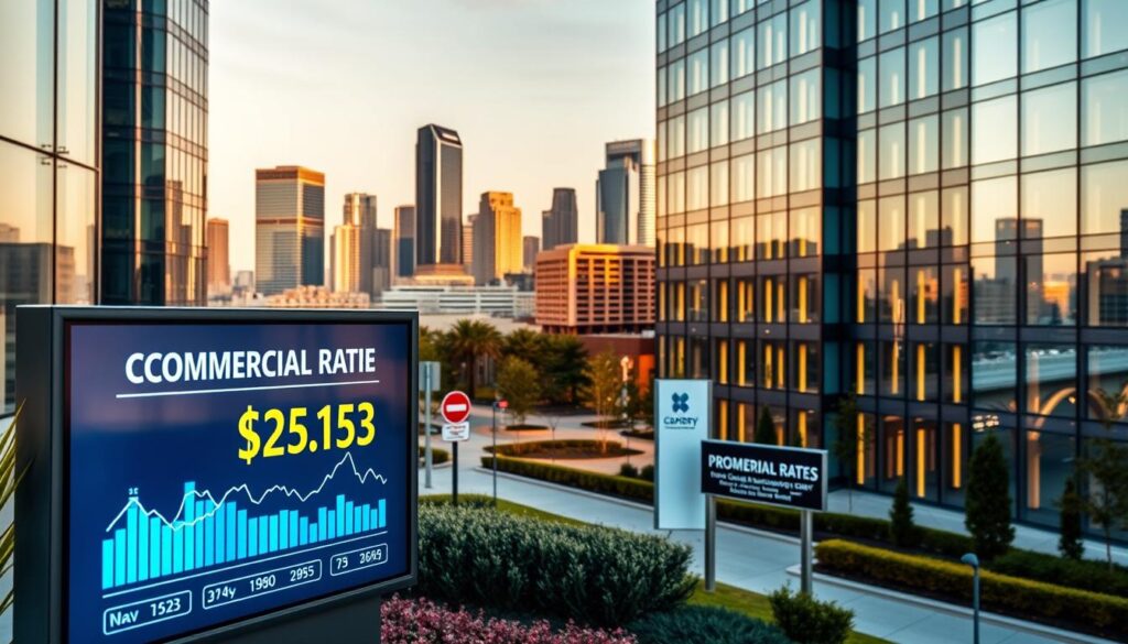 commercial property loan rates